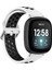 Silikon Saat Bandı Için Fit Versa 4 / Sense 2 Için Fitbit Versa 4 / Sense 2 Beyaz Siyah (Yurt Dışından) 2