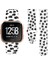 Fitbit Versa 2 / Lite Beyaz Üzerine Paw Print Için Askı (Yurt Dışından) 1