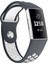 Fit Charge 3 Gri Beyaz Için Silikon Bileklik (Yurt Dışından) 4