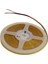12 Volt 3 mm 400 Ledli İnce Esnek Cob Şerit LED Natural Beyaz IP20 5 Metre 1