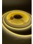 12 Volt 3 mm 400 Ledli İnce Esnek Cob Şerit LED Natural Beyaz IP20 5 Metre 4