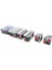 6'lı Çekmece İçi Çamaşır Düzenleyici Çocuk Odası Katlanır Saklama Kutusu Organizer Set-Yeşil Yaprak 4