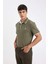 New Regular Fit Polo Yaka Kısa Kollu Pike Tişört D5993AX24SM 4