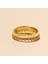 2li Zirkon Taşlı Yüzük 717077 Gold 2