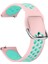 Huawei Watch Gt Active Rainbow Sport Band Için Kordon Açık Pembe Turkuaz [watch Gt Active ile Uyumlu Kordon - Kayış - Açık Pembe Turkuaz] 1