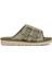 Haki Erkek Süet + Deri Terlik M Goldencoast Strap Slıde 1