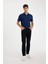 New Regular Fit Polo Yaka Kısa Kollu Pike Tişört D5993AX24SM 2