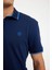 New Regular Fit Polo Yaka Kısa Kollu Pike Tişört D5993AX24SM 5