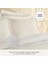 White Collection 120 Tel %100 Pamuk Percale Battal Boy Nevresim Takımı Beyaz 2