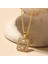 Baget Kare Kolye 718000 Gold 2