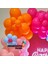 Balon Seti Fuşya-Makaron Pembe-Turuncu-Makaron Mavi 100 Lü Balon Zinciri Seti 4