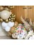 ^^ Doğum Günü Konsepti *Krom Gold*Karamel*Deniz Kumu*Beyaz* 100 lü Balon Zinciri Parti Seti 3