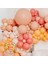 ^^ Doğum Günü Konsepti *Retro Beyaz*Pink Blush*Mercan*Şeftali* 100 lü Balon Zinciri Parti Seti 3