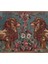 El Dokuma Hayvan Desenli Uzun Yolluk Kilim 205 x 515 cm 3