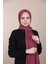 Koyu Gül Loryan Scarf Martina Şal 1