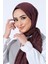 Acı Kahve Harem Scarf Eslem Jakar Şal 1