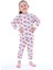 3-8 Yaş %100 Pamuk Paw Patrol Desenli Uzun Kollu Kız Çocuk Pijama Takımı 1