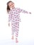 3-8 Yaş %100 Pamuk Paw Patrol Desenli Uzun Kollu Kız Çocuk Pijama Takımı 2