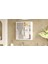 Dunes Aynalı Lavabo Üstü Banyo Dolabı Raflı Kapaklı 60CM Beyaz Ds1-W 3
