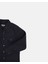 Erkek Çocuk %100 Pamuklu Gabardin Kumaş, Çıtçıtlı, Uzun Kollu Gömlek_RG1501 2