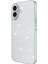Apple iPhone 16 Plus Kılıf Şeffaf Simli Parlak Redos Kapak 2