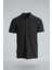 Isaora Comfort Pıquet Polo Tişört Black Onyx M24T3101-SS24 1