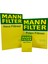 Mann Fılter Toyota Avensis 1.6 Benzinli Mann Filtre Bakım Seti 2003-2008 Hava+Yağ+Standart Polen 1