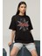 Keçi Slipknot Grubu Baskılı Unisex Tişört, Oversize Rock Metal Müzik Tişört 2