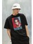 Rapper Travis Scott Baskılı Unisex Oversize Rap Tişört 1
