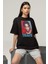 Rapper Travis Scott Baskılı Unisex Oversize Rap Tişört 2