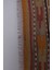 El Dokuma Kilim Çizgi Desenli Halı 166 x 369 cm 5