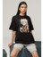 Nika Gear 5 Anime Karakter Baskılı Unisex Oversize Tişört 3