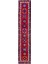 El Dokuma Geometrik Desenli Uzun Yolluk Halı 77 x 375 cm 1