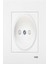 Karre Topraklı Çocuk Korumalı Priz - Beyaz 1