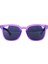 JA1002 Köşeli Büyük Mor Unısex Güneş Gözlüğü 3