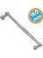 Mobilya Mutfak Dolabı Çekmece Dolap Kapak Kulpu Düz Metal Kulp Kulbu Kulpu 160 mm Krom 1