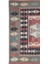 El Dokuma Kayseri Yöresi Geometrik Desenli Uzun Yolluk Kilim 142 x 220 cm 4