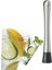 Mojito Tokmağı + Çatallı Bar Kaşığı Seti Siyah Bar Tokmağı Kokteyl Tokmağı Bar Kaşığı 30 cm Kokteyl 3