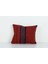 Kırmızı Renkli Çizgili El Dokuma Kilim Kırlent Kılıf 33 x 40 cm 1
