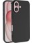 Apple iPhone 16 Plus Kılıf Zore Lsr Lansman Kapak-Siyah 1