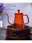Ateşe Dayanıklı Cam Kettle 600 ml, Turuncu Mat, Ibrik Tasarımı 5