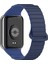 Cupcase Xiaomi Mi Band 8 Pro Silikon Kordon KRD-105 Strap Kayış-Lacivert 1