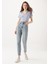 Kadın Star Açık Puslu Mavi Jean Pantolon 101077-80544 1