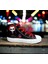 Kırmızı Patron Panda Baskılı Siyah Keten Çocuk Spor Ayakkabı Sneaker 1