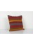 Çizgili Desenli El Dokuma Kilim Kırlent Kılıf (Içliksizdir) 3