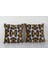 Geometric Desenli Kadife Ikat Yastık Kılıfı (Içliksizdir) 1