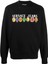 Jeans Couture Gem Logo Printed Siyah Sweatshirt 1