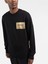 Versace Jeans Couture Gold Logo Chest Baskı Siyah Sweatshirt 3