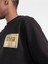 Versace Jeans Couture Gold Logo Chest Baskı Siyah Sweatshirt 4