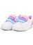Lunce Cırtlı Işıklı Kız Bebek Spor Ayakkabı Beyaz - Lila 3